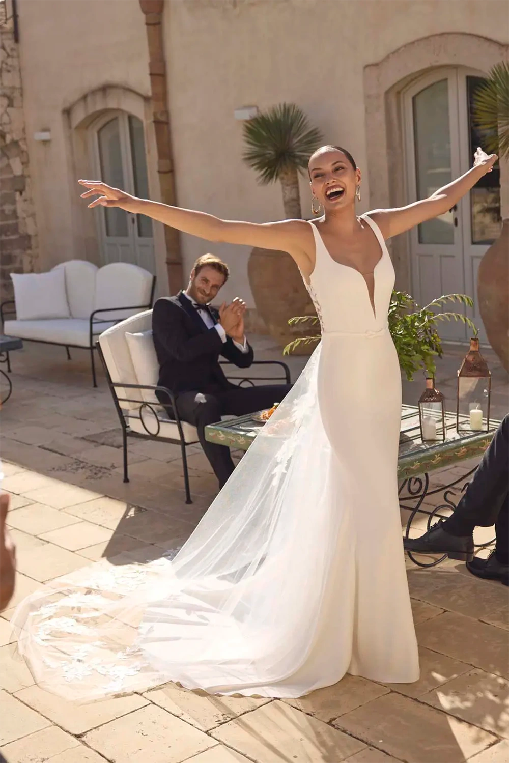 Brautkleid Modell Geerda-D von Modeca – Vorschau