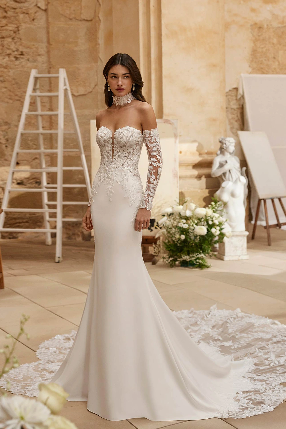 Brautkleid Modell Mariela von Aire Barcelona – Vorschau