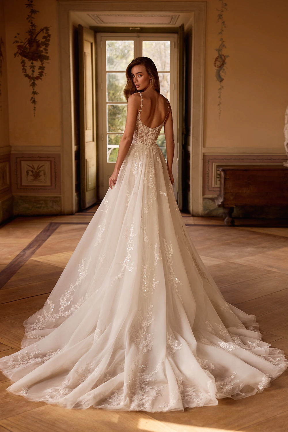 Brautkleid Modell Milla von Alberto Palatchi – Rückenansicht