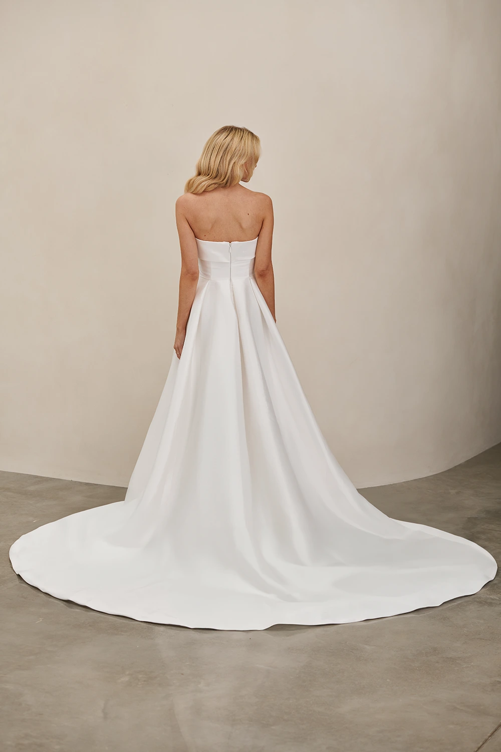 Brautkleid Modell WW23252 von Cizzy Bridal Australia – Ansicht Schleppe