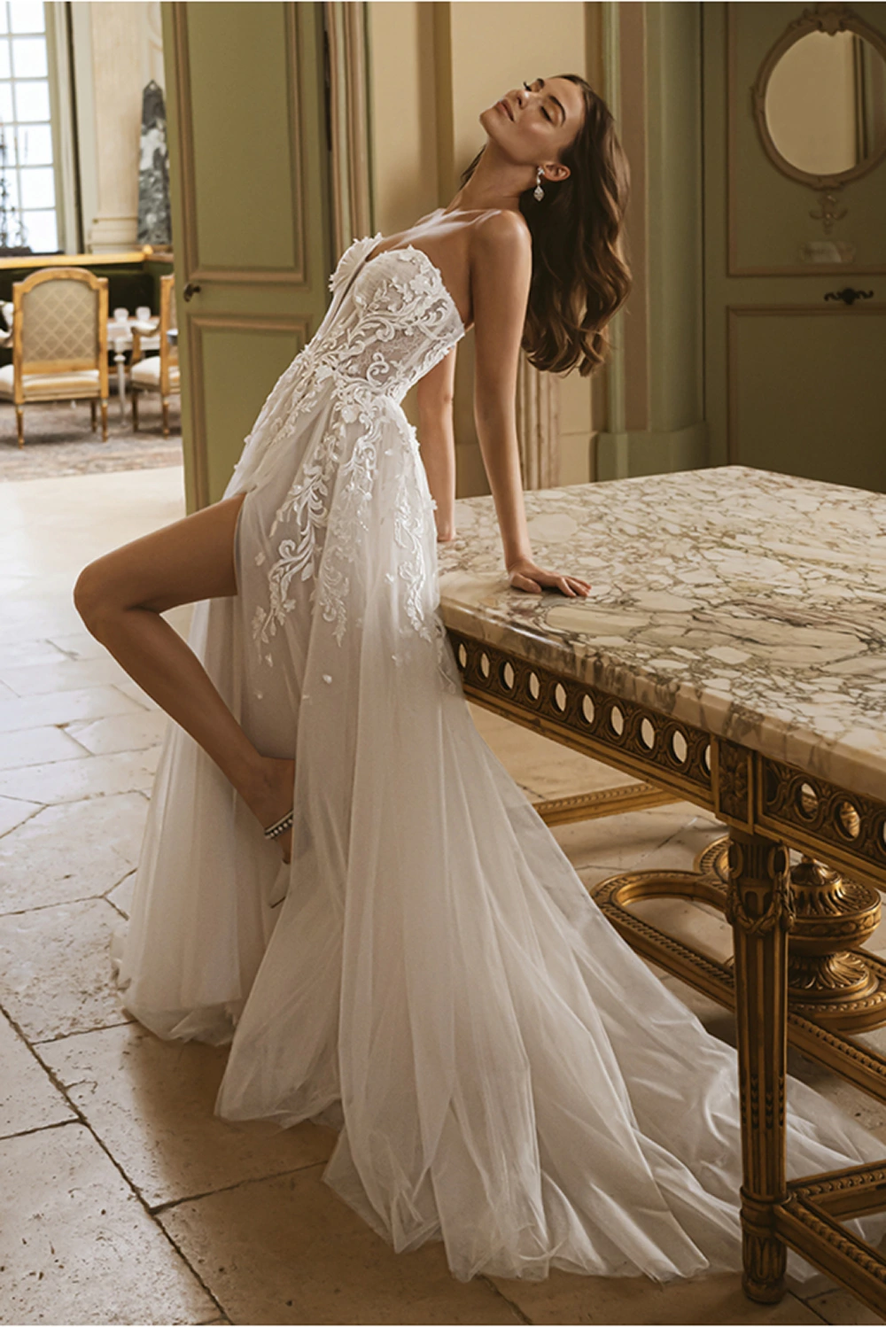 Brautkleid Modell Gina von Elysee – Trägerlos