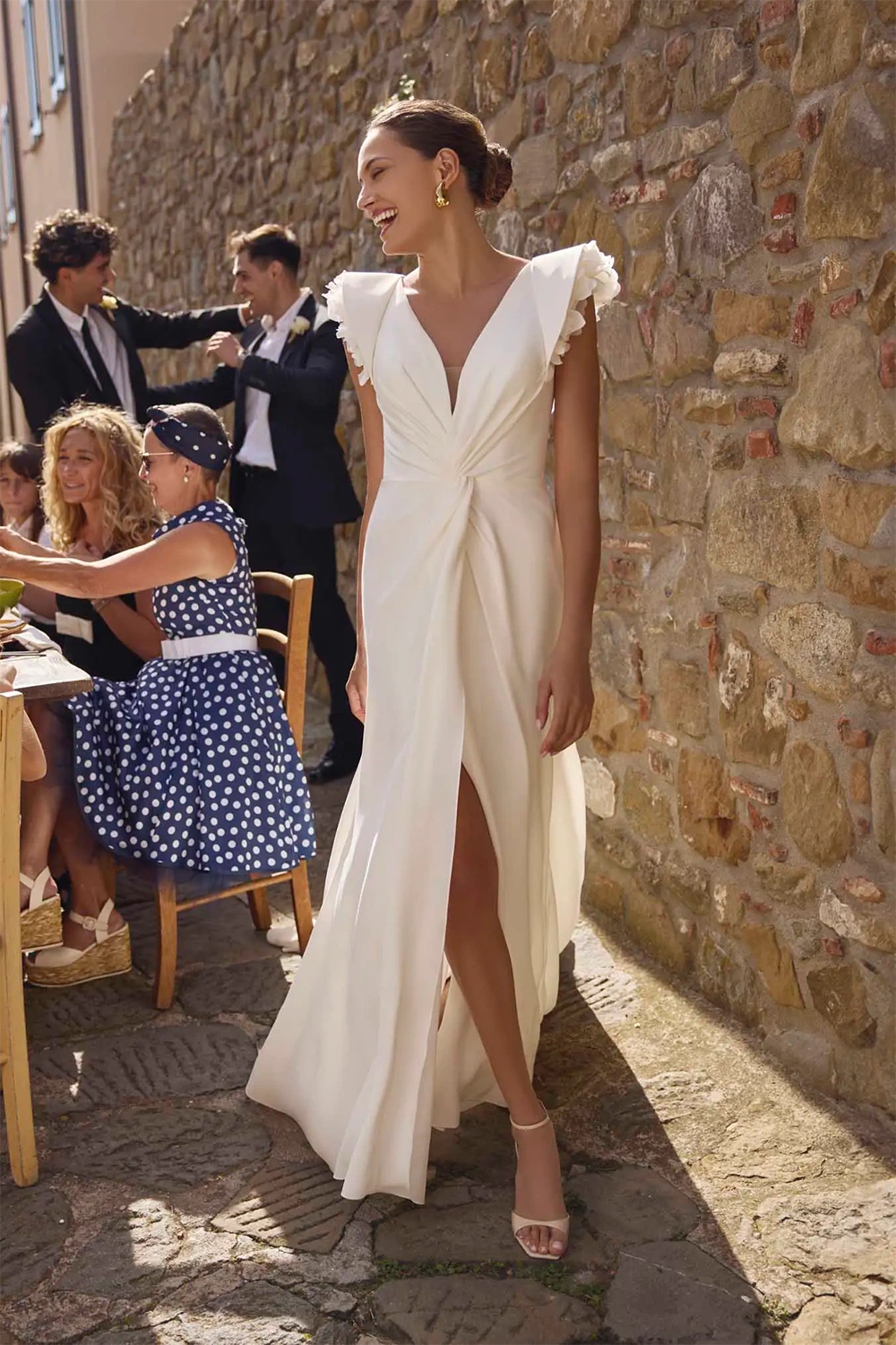 Brautkleid Modell Golden-A von Modeca – Vorschau