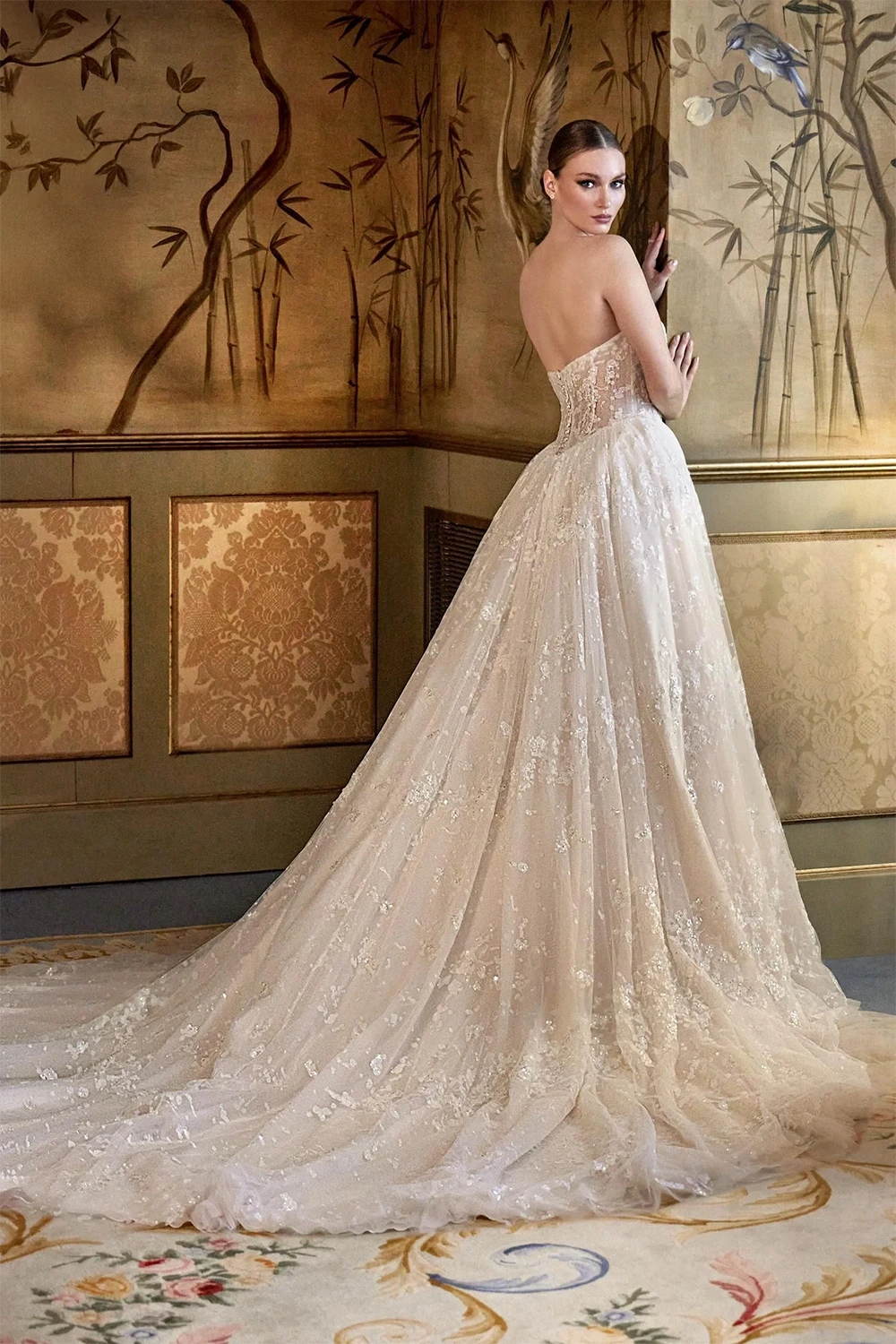Brautkleid Modell Brettia von Pronovias – Rückenansicht