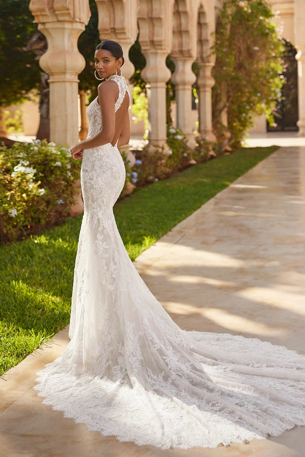 Brautkleid Modell Olite von Rosa Clara – Rückenansicht