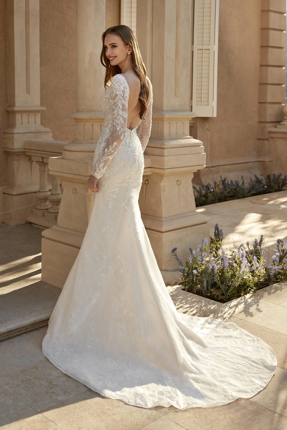 Brautkleid Modell Dixi von St. Patrick – Rückenansicht