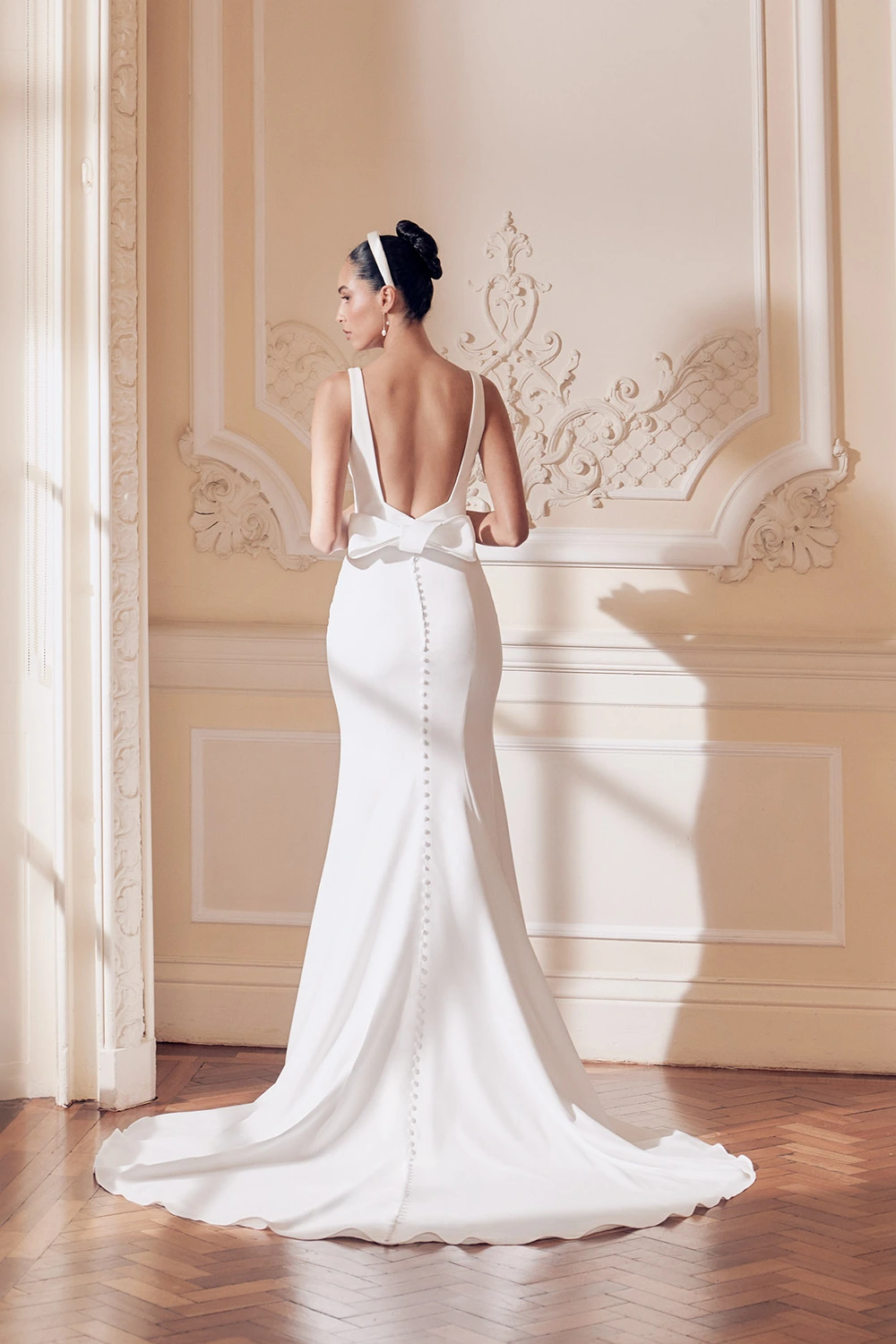 Brautkleid Modell Gwen von Ellis Bridals – Rückenansicht