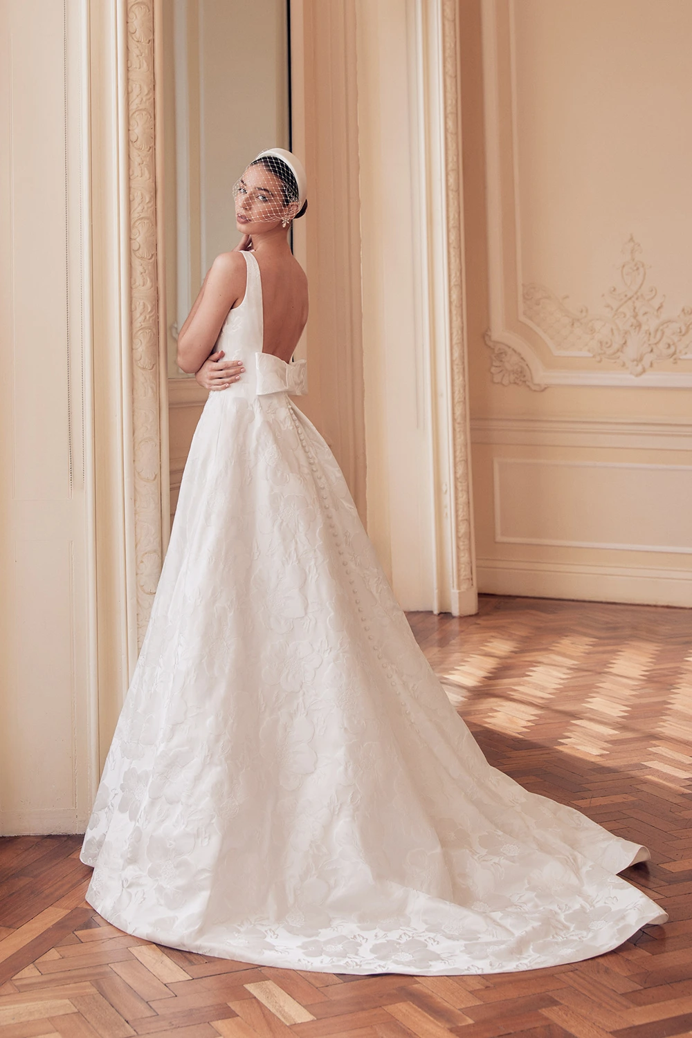 Brautkleid Modell Susanna von Ellis Bridals – Rückenansicht