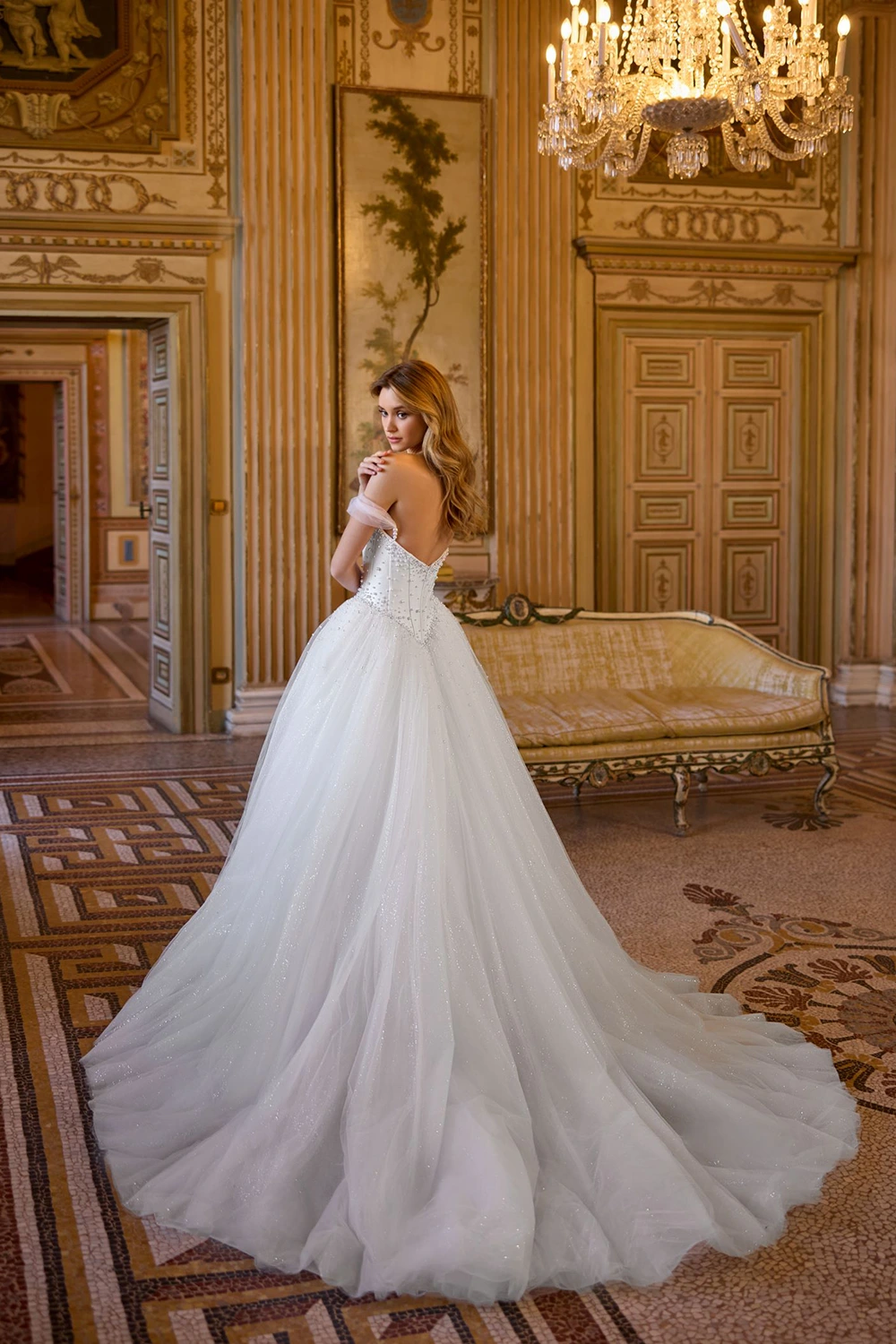 Brautkleid Modell Ida von Randy Fenoli – Rückenansicht